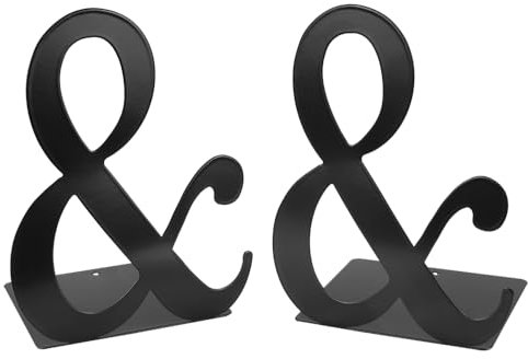 1 paire de serre-livres noirs en métal avec note de musique, mélodie musicale créative antidérapante en fer épais, serre-livres en métal pour enfants, amateurs de musique, bibliothèque, école, maison,