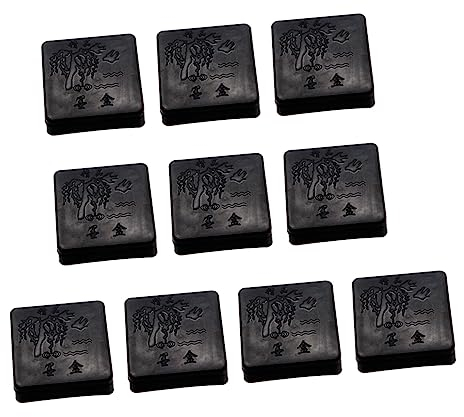 EXCEART 10st Tintenstein Kalligraphie Tinte Inkeeze Japanische Kalligrafie-tinte Malutensilien Mit Japanischer Tusche Mischplatte Tintenpatronen Fein Student Plastik Einstellen