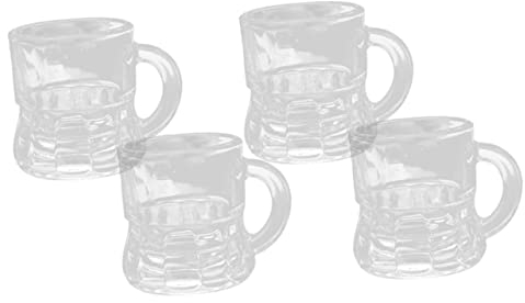Alipis 4piezas Mini Vasos Pequeños para Fiestas Únicos para Adultos para Bar y Cerveza