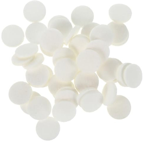 HOLIDYOYO 200stücke Aromapads Für Diffusoren Ersatzpads Aus Baumwolle Geeignet Für Aromahänger Weiß Duftaccessoires Für Ätherische Öle Und Aromatherapie