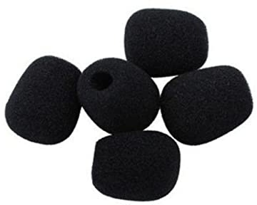Toyvian 10 Stück Kleine Schwarz Mikrofon Windschutzscheibenabdeckungen Aus Schaumstoff Für Lavalier Ansteckmikrofone 10mm Innendurchmesser Wind Und Speichelgeschützt Für Headsets Und Aufnahmestudios