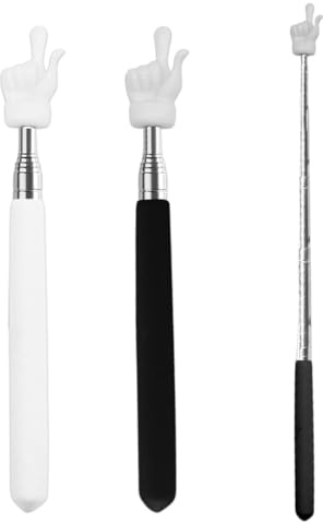 Punteros Telescópicos para Maestros, 2PCS Mini Puntero Retráctil para Profesores, Maestros Palo Extensible Puntero Retráctil, para Maestros Aula Ayudas Ayuda para Profesores