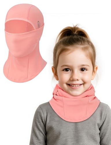 MELLIEX Passamontagna per Bambini Invernale, Termico Maschera di Passamontagna Termico Ciclismo Balaclava Scaldacollo per Ragazze