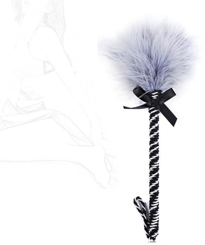 HTdangT Plume Chatouilleur Fessée Paddle Sex Toy Moelleuse Flirt Massage SM Bondage Lit Érotique Retenues Cultures For Couples BDSM Jouets Sexuels Érotiques