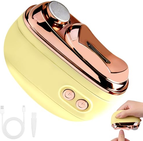 Elektrischer Nagelknipser, Nageltrimmer Nagelpolierer 2 in 1, Nagelknipser, Nagelreste mit Licht, Elektrische Nagelfeile Kein LäRm Fingernagelknipser für Babys, äLtere Menschen und Erwachsene