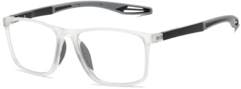 Genérico Gafas TR90 Flexibles de Lectura Hombre y Mujer, Lentes Multifocales Progresivas Antideslizantes, Gafas Antirreflejantes con Filtro Luz Azul para TV y Lectura
