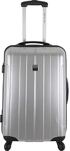 FRANCE BAG Valise Cabine Rigide Polycarbonate Bahamas Silver Légère Maniable
