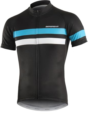 BERGRISAR Radtrikot Herren Kurzarm Rennrad Fahrrad Trikots