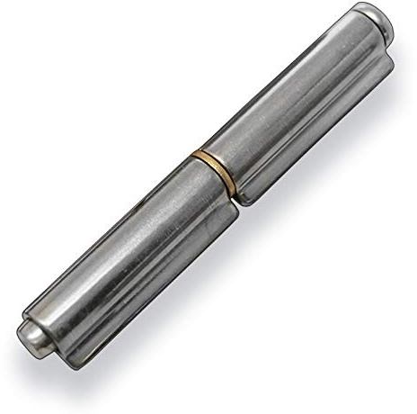 Anschweißscharnier 2-teilig mit herausnehmbarem Bolzen aus A2 Edelstahl in verschiedenen Abmessungen und Verpackungseinheiten (1 Stück 120 mm)