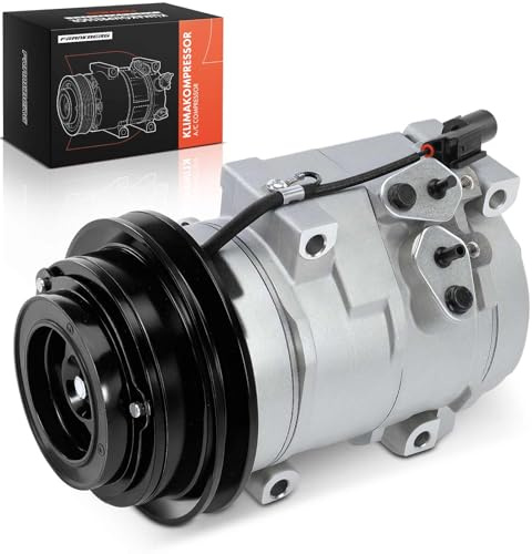 Frankberg Compressore dell'aria condizionata con frizione Diesel Compatibile con Pajero II V3W 3.2 DI-D 4WD Pajero III (Canvas Top) V6W V7W Pajero Classic Replace# 4472203653, olio preconfezionato