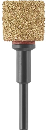 Dremel MAX Schleifband mit Schleifdorn (408DM) Hartmetallbeschichtete Trommel 12,7mm zum Schleifen und Bohren mit MAX Life Haltbarkeit und lang anhaltender Leistung mit Dremel Multifunktionswerkzeug