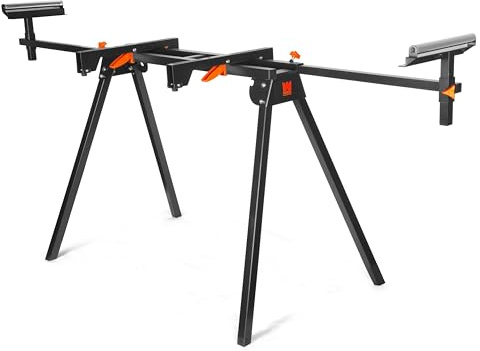 WEN Universeller zusammenklappbarer Gehrungssägenständer, 158,8 kg Kapazität (MSA200)
