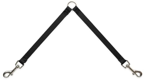 YUUSIKCO 1 PCS hundeleine für Zwei Hunde -doppelleine,Einstellbar Doppelte Hundeleine Coupler Kein Tangle Nylon Twin 2 Pet Trainer Leine Splitter