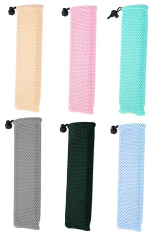 Ciieeo 6stücke Bestecktasche Aus Mesh Für Reisen Camping Und Ausflüge Mit Stücken Bestecktaschen Für Draußen Und Besteckkoffer Zur Aufbewahrung