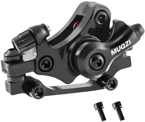 Trkimal Aluminum Alloy Bike Disc Brake Caliper Universal Bicycle Front Disc Mechanical Brake Calipers for Road Mountain Bike F160 R140 (Front Brake)
