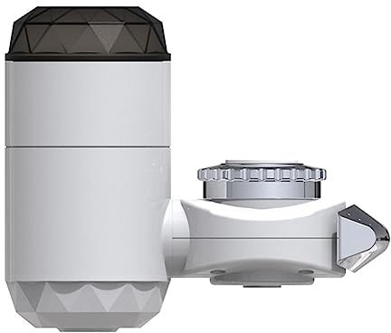Mcclellanty Calentador de Agua InstantáNeo EléCtrico Grifo de Agua Caliente InstantáNeo para Grifo de Lavabo de BañO Calentador de Agua InstantáNeo Enchufe de la UE