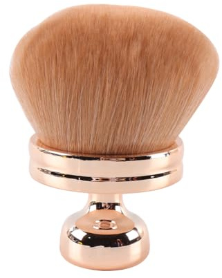 Fasizi Sminkborste, extra brun utan brun-utan-sol-applikator, mineralpuder, sminkborste för bronsblandning, säkerställer felfri foundation