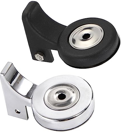 Ipetboom 2Pcs Stainless Steel Tea Kettle Whistling Parts Replacement Nozzles Loud Whistles for Household Water Boiling Kettles Practical Accessories