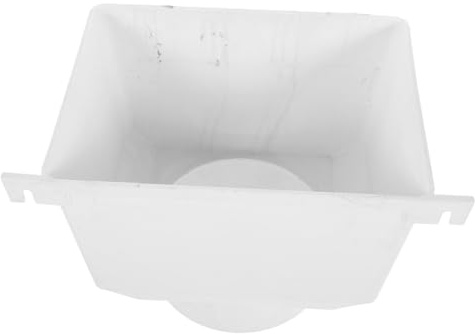 FUTUREORYY Raccord PVC pour Descente Gouttière Collecteur Eau Pluie Résistant Corrosion Compatible Système Drainage Extérieur