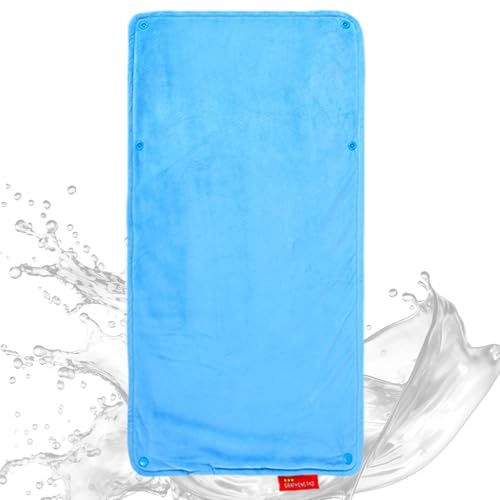 Miyanvuo Heizkissen, Wasserdichtes Beheiztes Katzenbett, Wiederaufladbare 58x28 cm wasserdichte Matte, Haustiere Innenkatzen Kleine Hunde Frauen Männer Kälte Jahreszeit Zuhause Reisen