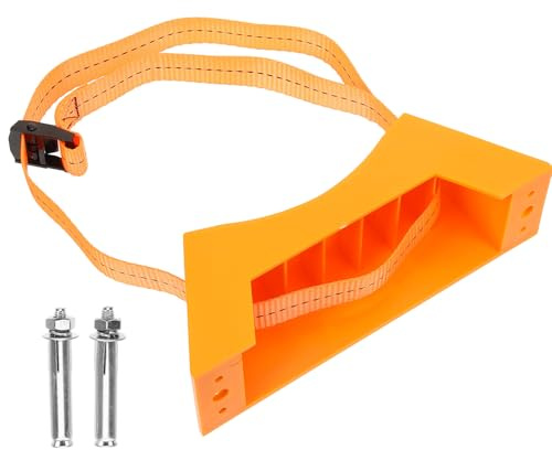 Beaupretty Soporte para Cilindro de Gas de 40 Litros con Correas de Seguridad Soporte de Pared para Tanque de y Nitrógeno Resistente y Funcional Adecuado para Fábricas y Centros de