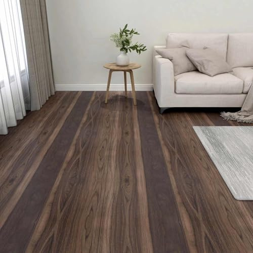 Lumanois Tavole di Pavimento 55 PCS Marrone Scuro 5,11 m² PVC, Articoli di ferramenta,Materiali da Costruzione,Pavimenti e tappeti, 15.14kg-42046336