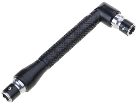 L Shape Socket Wrench Set Screwdriver 1 / 4inch L Shaped Extension Handle Double Head Socket Wrench Tool Home