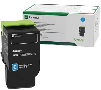 Lexmark C242XC0 Rückgabe-Tonerkassette Cyan mit extrahoher Kapazität