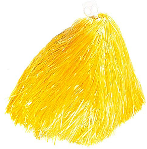 PARTY DISCOUNT Pom Pom mit Fingergriff, gelb