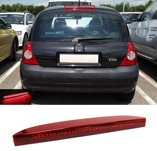 Lumière de frein arrière LED rouge de haute qualité pour centre de troisième feu de frein pour Clio MK II Campus 1998-2012