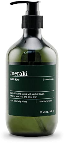 Meraki Harvest Moon Handseife | Zertifizierte Bio-Flüssigseife | Entspannte skandinavische Ästhetik
