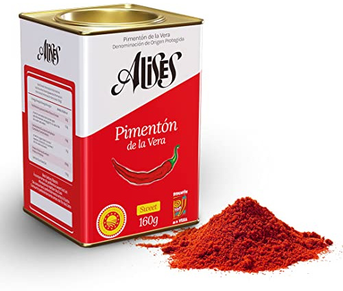 Alises - Paprika Fumé Doux 160g - Appellation d´Origine Protégée - Pimentón De La Vera - Espagne