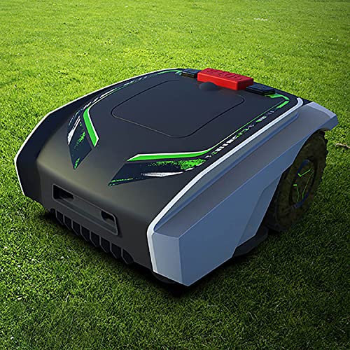 JODAIS Tondeuse à Gazon entièrement Automatique, Robot de pelouse, Tondeuse à Gazon de Jardin, Planification de Chemin, Chargement Automatique, résistant aux intempéries, Dispositif de Protection