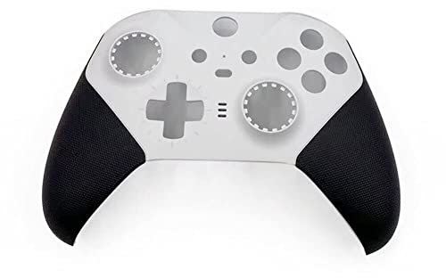 JMXLDS Replacement Front Housing Shell Cover Panel Faceplate Compatible with Xbox One Elite Series 2 Wireless Controller - White
