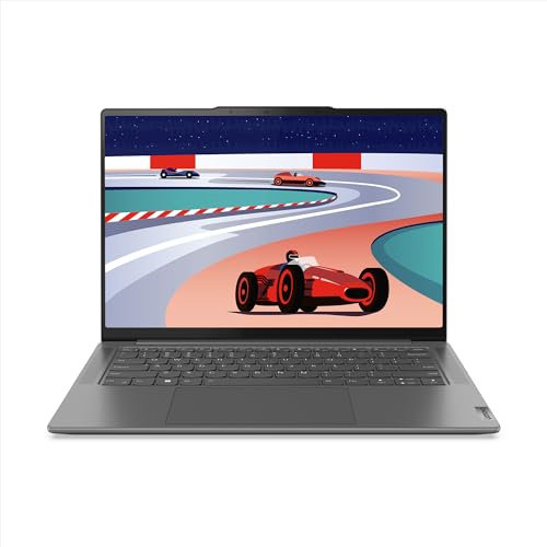 Lenovo Yoga Pro 7 14IRH8 - Ordinateur Portable 14'' 2.5K 90Hz (Intel Core i5-13500H, RAM 16Go, SSD 512Go, Intel Iris XE Graphics, Windows 11 Home) Clavier AZERTY Français - Gris Foncé