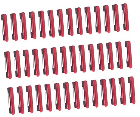 NUOBESTY 180 STK Selbstklebende Sicherheitsnadeln Schwarz Anstecknadeln FüR Namensschilder, Id-Abzeichen, DIY Basteln Und Handwerk