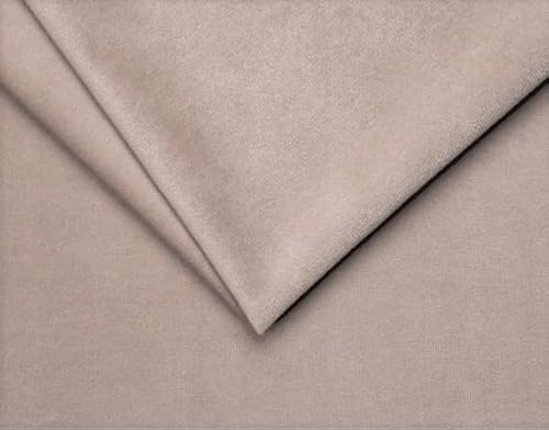 TAPHICEROS Mikrofaserstoff | Beige, 1000cm x 140cm | Wildleder Optik Kunstleder Wildlederimitat Velvet Velour - Stretch Dehnbar Folie Autofolie Stoff für DIY Auto Box Liner Möbelfolie