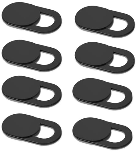 8 Pack Webcam Cover, 0.027 inch Ultra Thin Laptop Camera Cover