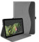 SSS·GRGB Case for Google Pixel Tablet (11-inch, 2023), Multi-Angle Viewing Protective Stand Cover with Pencil Holder & Pocket and Protective Tape, Compatible with Charging Speaker Dock, Gray