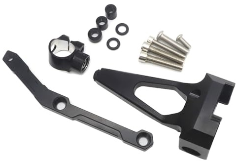 dirección moto Amortiguador Compatible Con Yamaha Para MT-09 2013-2020 Soporte Soporte Amortiguador De Dirección De Motocicleta Amortiguador De Dirección Amortiguador MotoAbsorber Estabilizador(A)