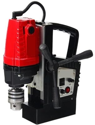 Perceuse a Colonne d Etabli, Perceuse Magnétique À Presse Électrique, Machine De Forage D'établi For L'ingénierie De Structure En Acier, Régulation De Vitesse En Continu, JT-16RE,pour le bricolage d