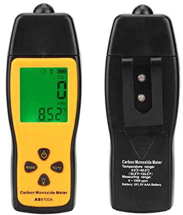 Medidor de monóxido de Carbono portátil, probador de Gas CO Alto, Detector de Monitor, Herramientas de análisis de Gas Garantizando Alta confiabilidad y precisión