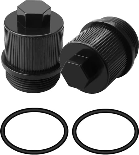 Pool Ablassstopfen mit O-Ring, Pool Zubehör Poolpumpe Ablassschraube für Pentair FNS Plus, Clean and Clear Plus mit Dichtungen,Pool Ersatzteile 190030 Filter Abflusskappen Ersatz für Pool und Spa (B)