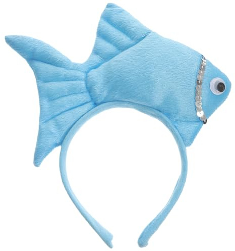 GALPADA Fisch Haarreif Cartoon Kopfschmuck Für Kinder Party Haarzubehör Für Halloween Festival Geburtstagsfeier Und Cosplay Einheitsgröße 1 Stück