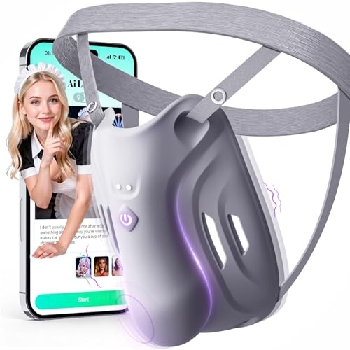 Wearable Penis Vibrator Sex Toys for Men | App Control Intimate Adult Toys | 9 Vibration Modes, Silicone Vibrating Cock Sleeve | Waterproof Low Noise Prostate Massager Adult Toys for Men Couples