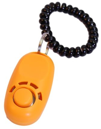 Verdichtete Clicker für Haustiere, Hunde, Hilfs-Stretch-Armband, Hundetrainer, Katzen, Sound-Schlüsselanhänger, Trainingswerkzeug, Haustier-Trainings-Clicker für Katzen, Clicker-Training für Katzen