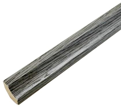 Laminate Scotia Floor Beading 2.4m x10 Lengths (Dark Grey)
