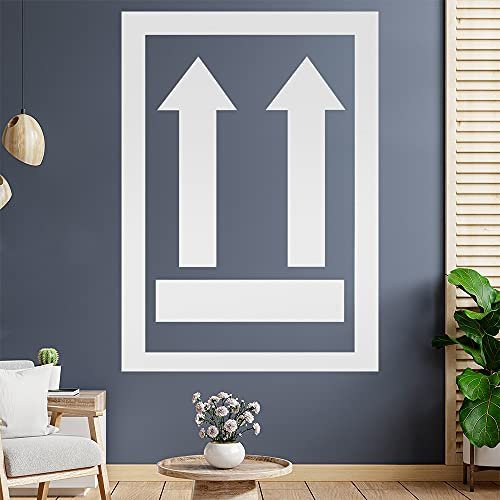 Nicht stürzen - Oben Wandtattoo Wandaufkleber Wall Sticker - Dekoration, Küche, Wohnzimmer, Schlafzimmer, Badezimmer