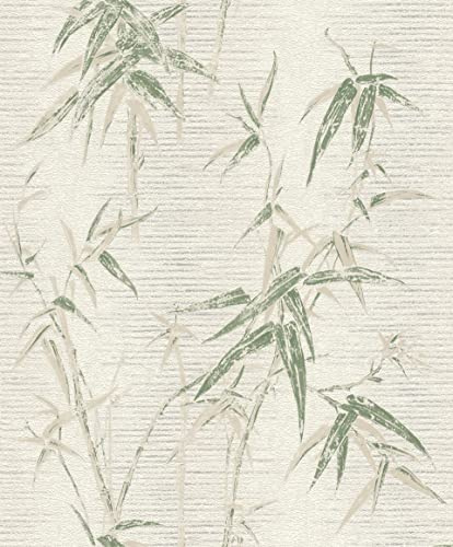 Rasch Tapeten Vliestapete (Botanical) Grün 10,05 m x 0,53 m Tapetenwechsel II 507546