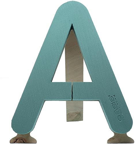 Flowerbox Oasis Steckschaum Bioline Buchstabe A 37cm Steckmasse Steckschwamm